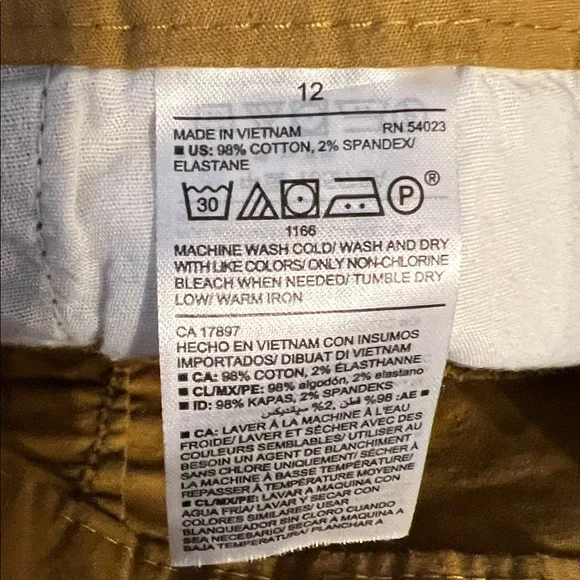 Old Navy camel color everyday shorts . 12 - Picture 5 of 5
